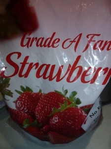 Frozen Strawberries