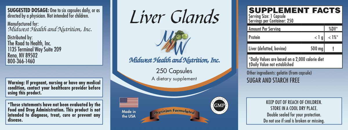 RtH Liver Glands 1000 3 x 8