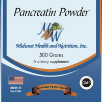 Pancreatin Powder Bulk 500g 4x