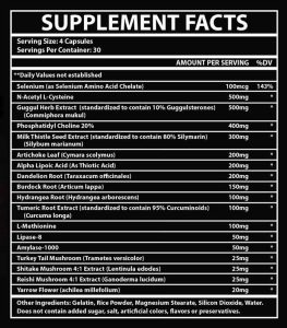 liverite-supplement-facts