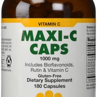 Vitamin C MAXI-C Caps 1000 mg 180 Capsules