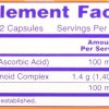 Citrus Bioflavinoids 100 Capsules NOW Brand 50 Servings Per Container - Image 2
