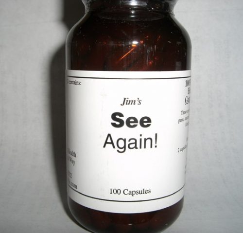 Jim's See Again 100 Capsules Six Bottles