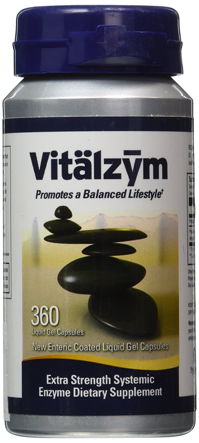 Vitalzym 360 Enteric Coated gel capsule