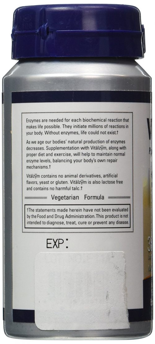 Vitalzym 360 Enteric Coated gel capsules by World Nutrition - Image 2
